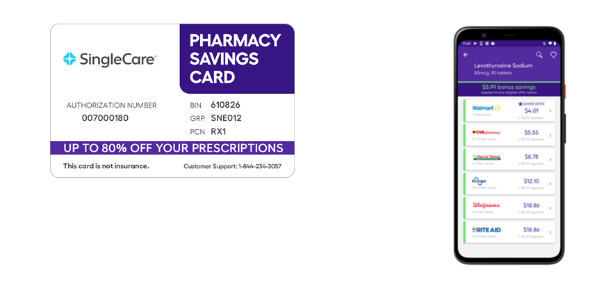 Does Walmart Pharmacy Accept Singlecare SingleCare Free Prescription Discount Card